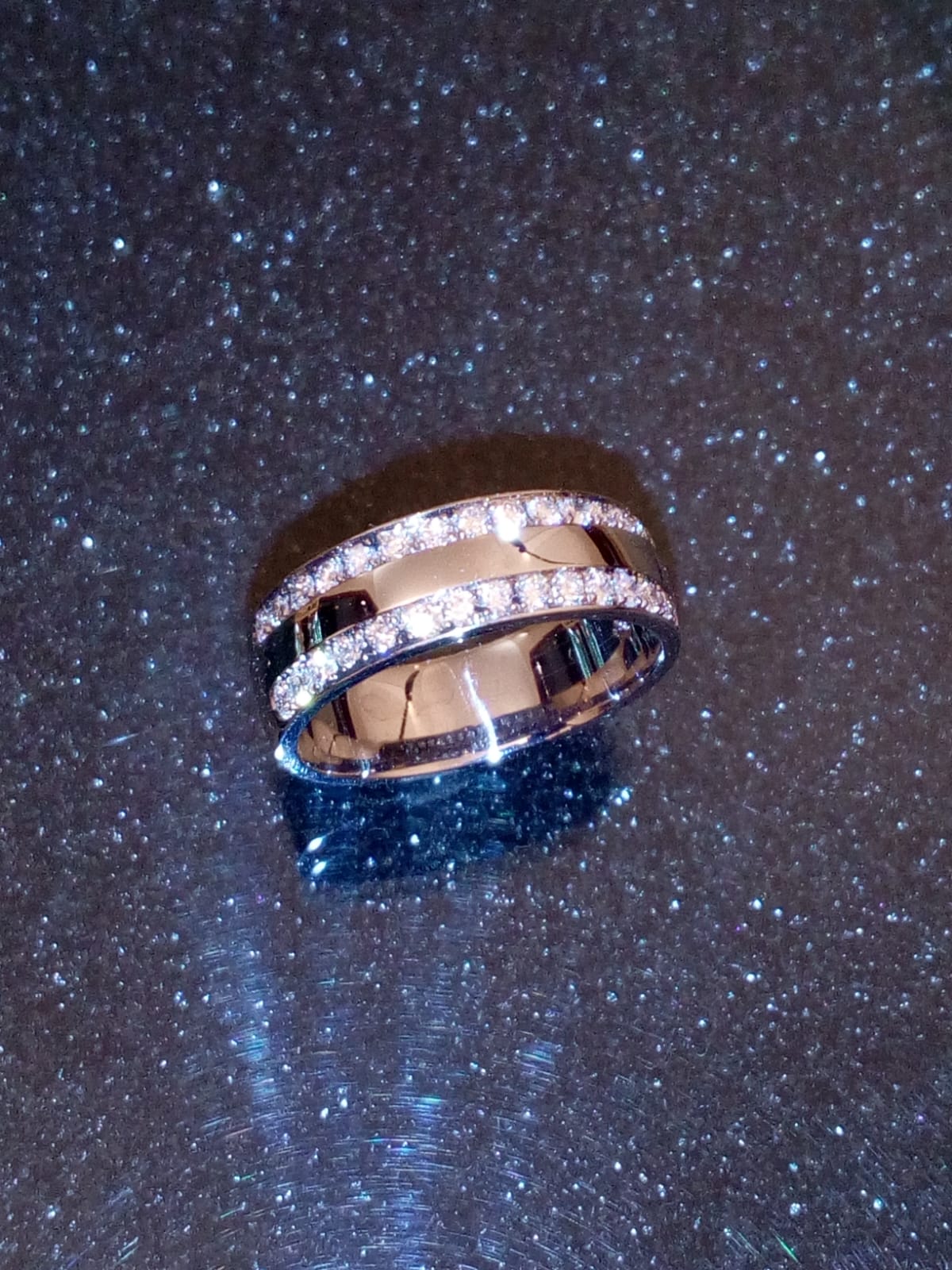ALLIANCE OR BLANC DIAMANTS | JP MILLOT Bagues La Riche 50